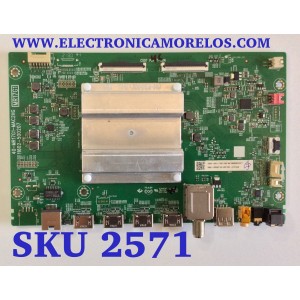 MAIN PARA SMART TV TCL 4K RESOLUCION ( 3840x2160 ) UHD CON HDR / NUMERO DE PARTE 30800-000111 / 40-MR17G1-MAC2HG / 30801-000083 / V8-MR17K01-LF1V1448 / PANEL LVU550NDEL / MODELO 55S431